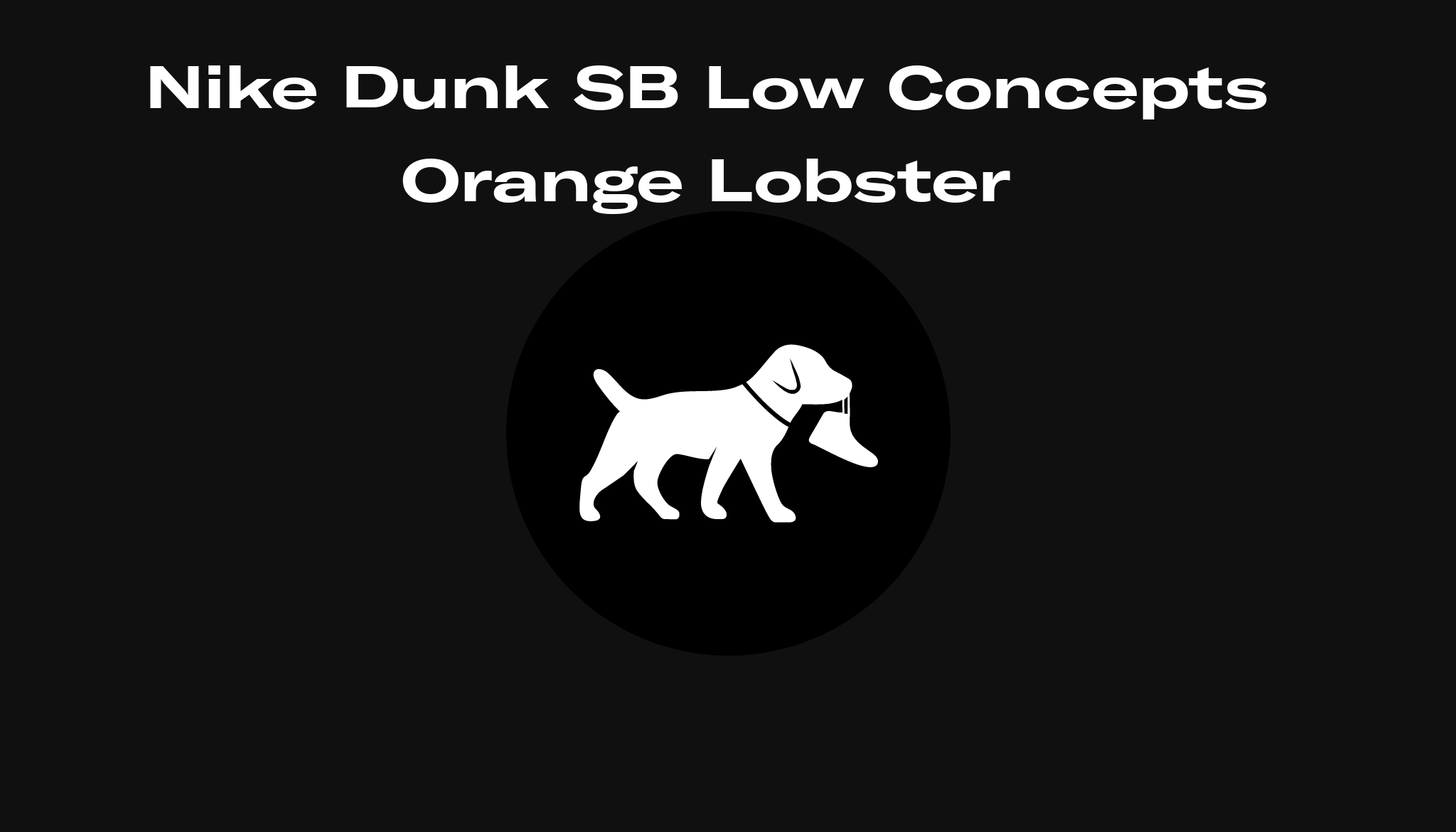 Nike Dunk SB Low Concepts Orange Lobster, Raffles and Release Date